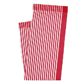 Küchentuch, Streifen rot 