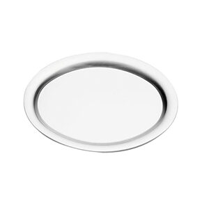 Chromstahltablett oval,
23 cm 