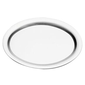 Chromstahltablett oval,
26 cm 