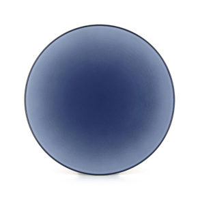 Teller flach blau 28 cm 