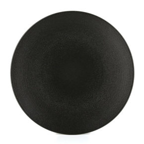 Teller flach schwarz 31 cm 