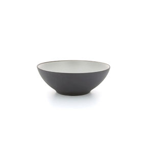 Teller tief grau 19 cm 