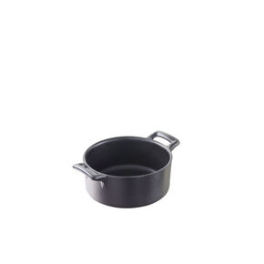 Bratenschale rund schwarz
12 cm 