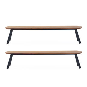 Bank schwarz 220 cm
2er Set Bank schwarz 220 cm
2er Set
