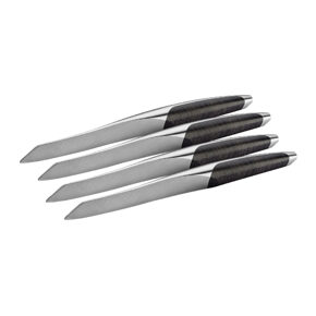 Steakmesser Esche schwarz
4er Set 