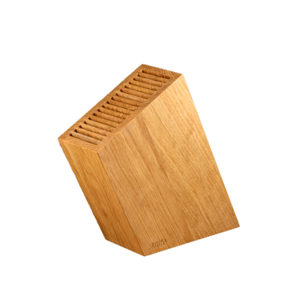 Messerblock schräg Eiche 