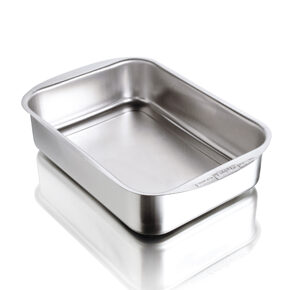 Bratschale aus Edelstahl
35 x 26cm Bratschale aus Edelstahl
35 x 26cm