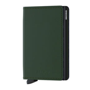 Slimwallet 
grün matt 