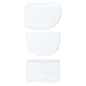 Teigspachtel Set 3-teilig 