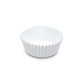 Papierbackformen 
Weiss 200 Stk. 