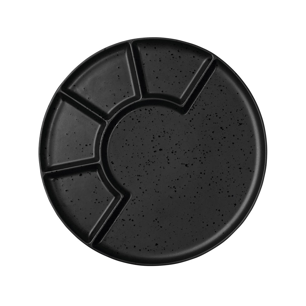 Fondue Teller anthrazit 24.2 cm Fondue Teller anthrazit 24.2 cm
