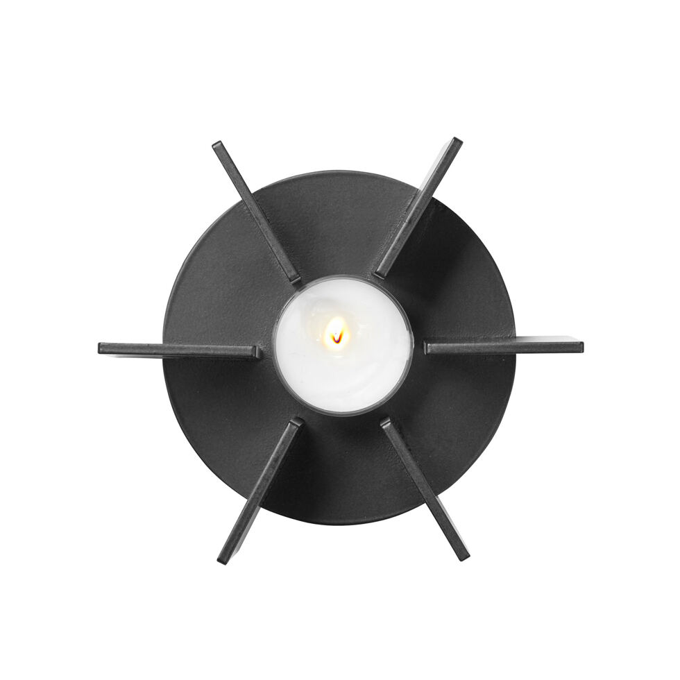 Stövchen schwarz 13 cm 