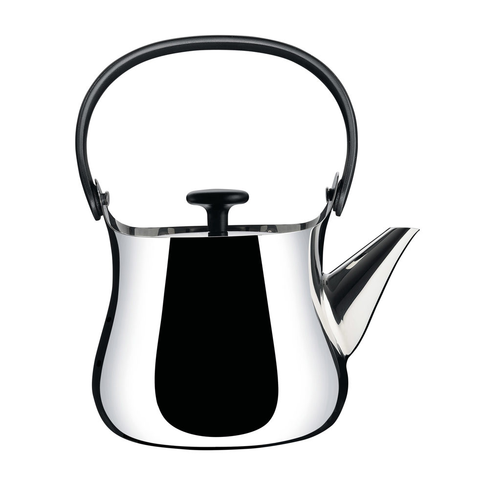 ALESSI 
Kaldor / Teekanne "CHA" 
Edelstahl 