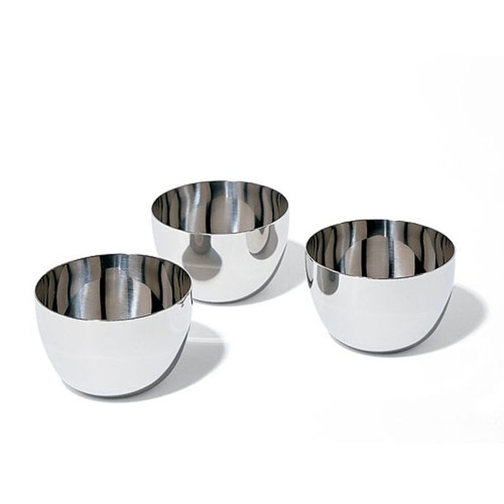 ALESSI MAMI
Schalen 3er Set Edelstahl 