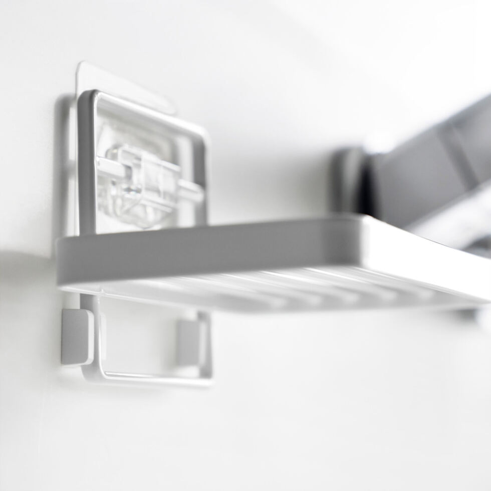 Porte-savon à coller
blanc 