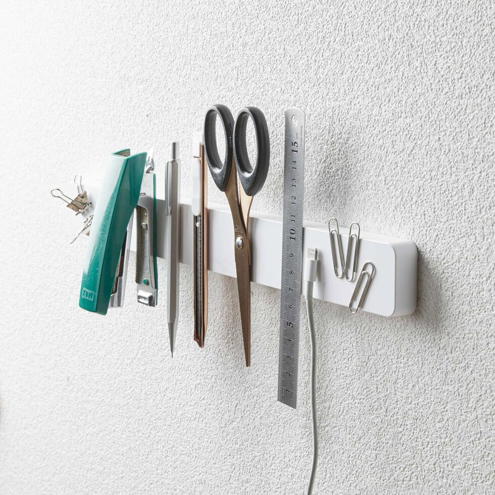 Porte-couteau magnétique blanc 