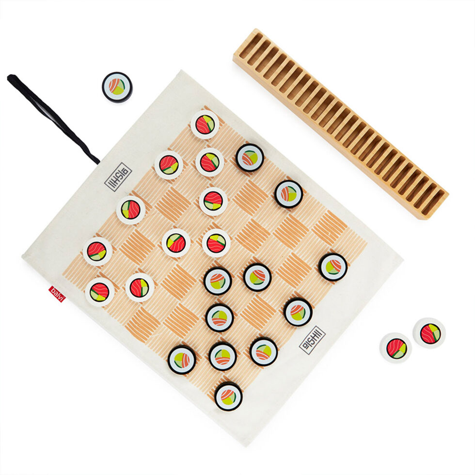 Sushi game checkers Sushi game checkers