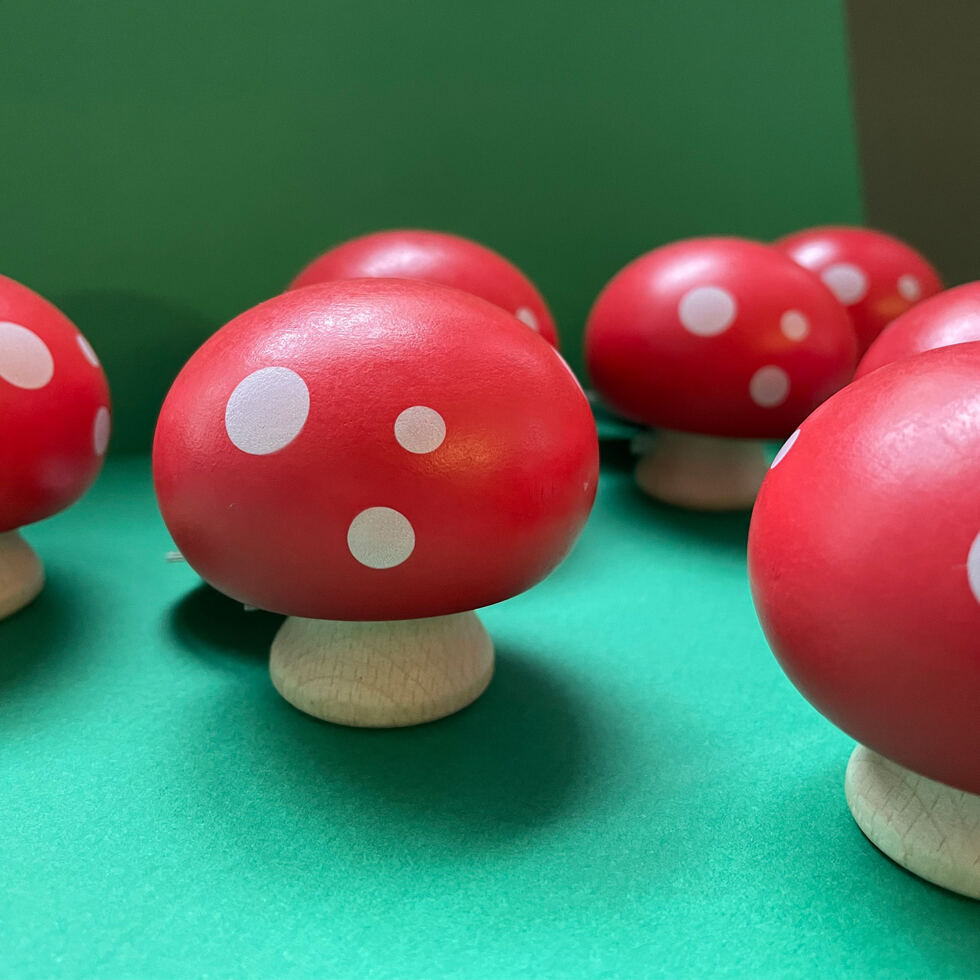 Pilz aus Holz 
