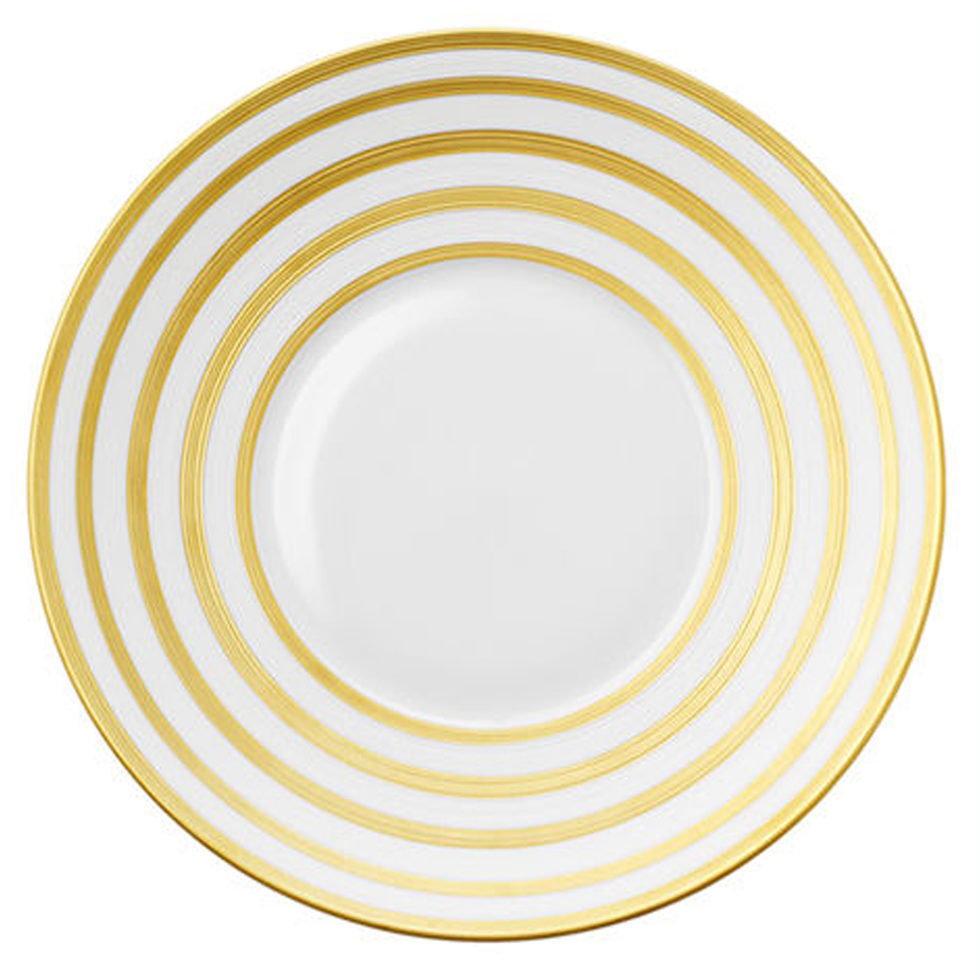 HEMISPHERE GOLD STRIPED
Round plate 32 cm 