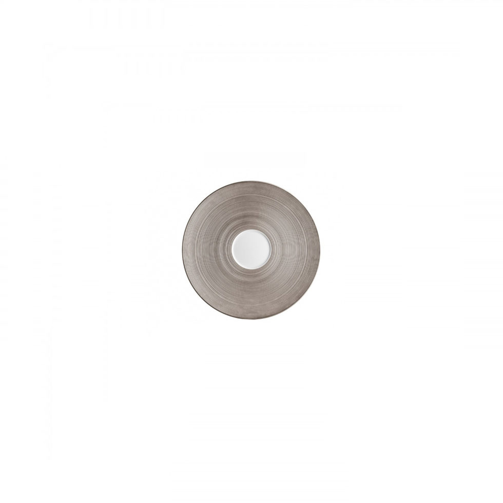 HÉMISPHÈRE PLATINE
Soucoupe pour moka 11.5 cm 