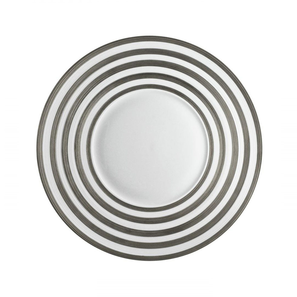 HEMISPHERE PLATIN GESTREIFT
Teller flach 27 cm HEMISPHERE PLATIN GESTREIFT
Teller flach 27 cm