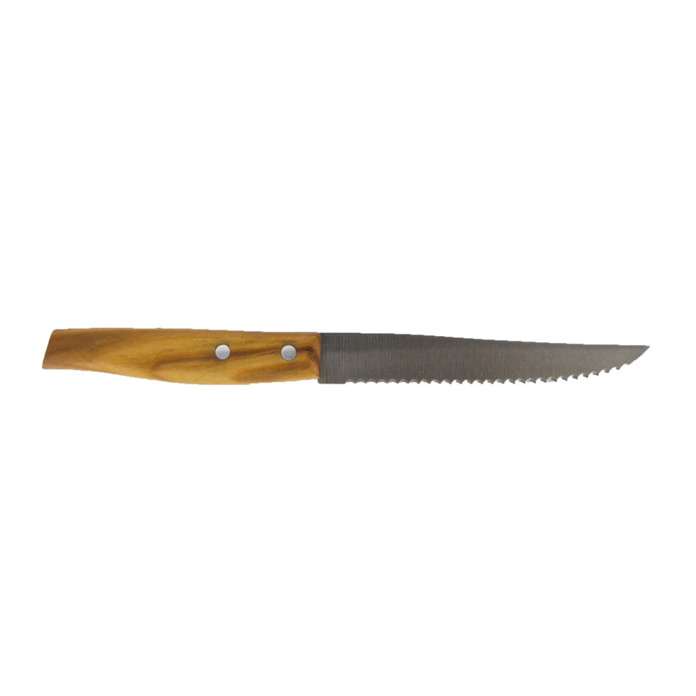 Steak / Pizza knife
Olive wood, 6 parts 