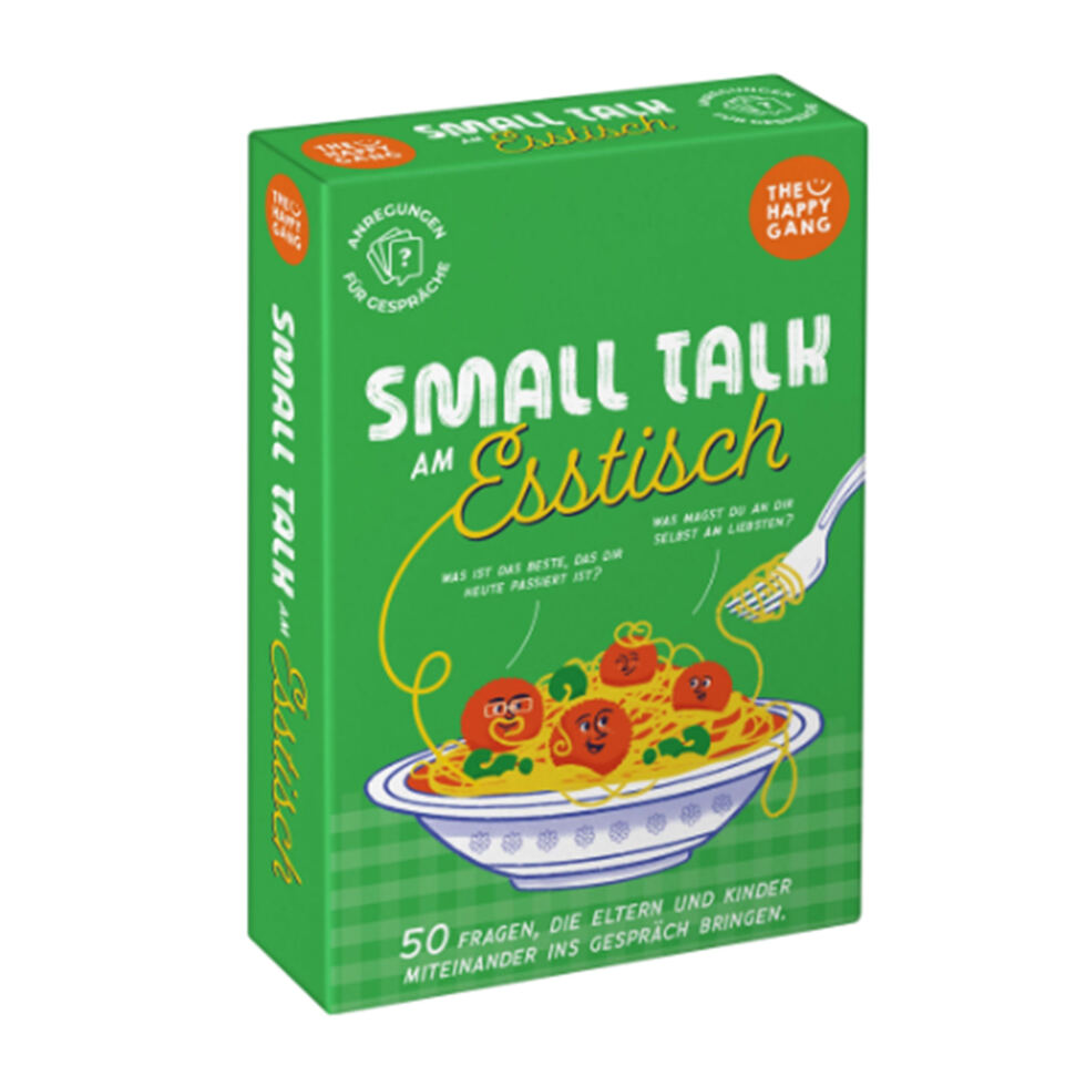 Spiel Small Talk am Esstisch 