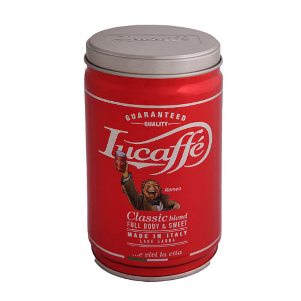 Lucaffé Classic gemahlen
250 gr Lucaffé Classic gemahlen
250 gr