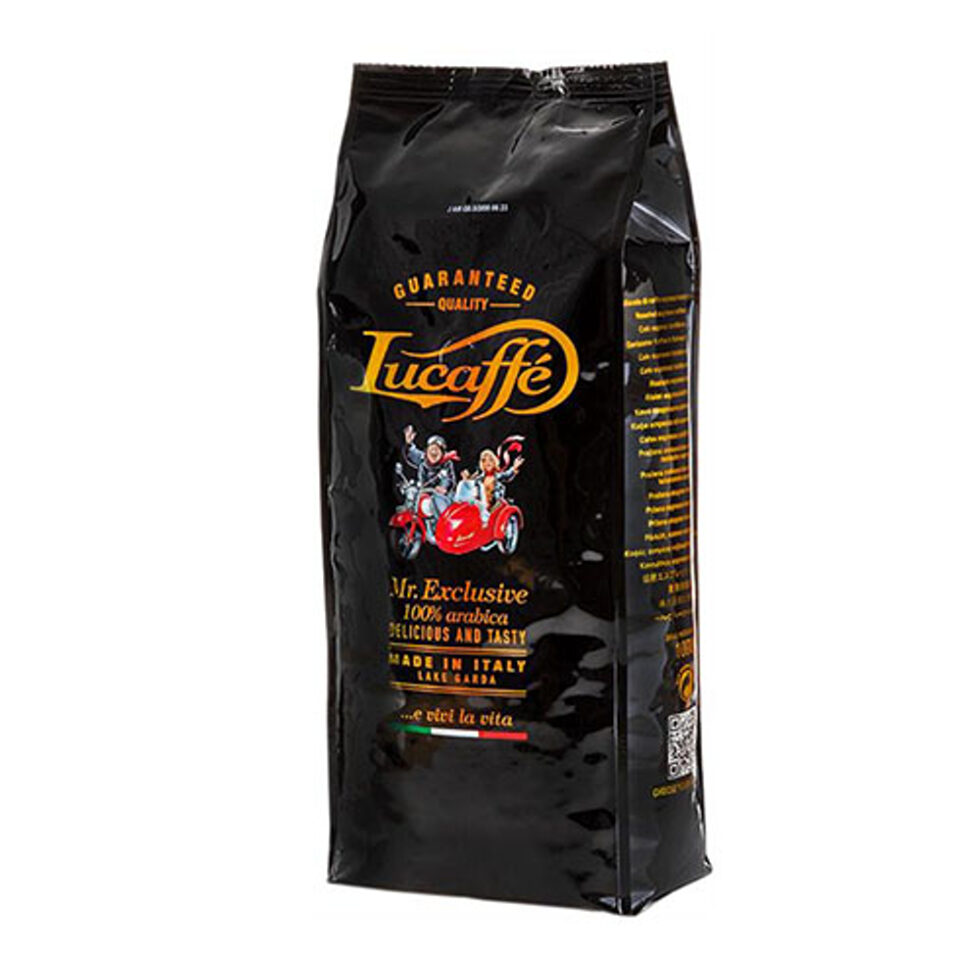 Lucaffé Mr. Exclusive Beans 1kg Lucaffé Mr. Exclusive Beans 1kg