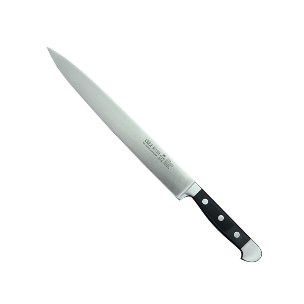 ALPHA KUNSTSTOFF
Schinkenmesser 21 cm ALPHA KUNSTSTOFF
Schinkenmesser 21 cm