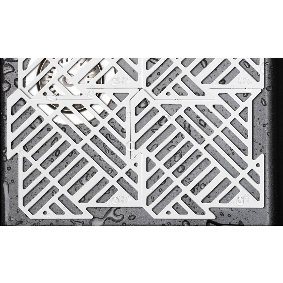 Spülbeckenmatte Puzzle weiss
4er Set 