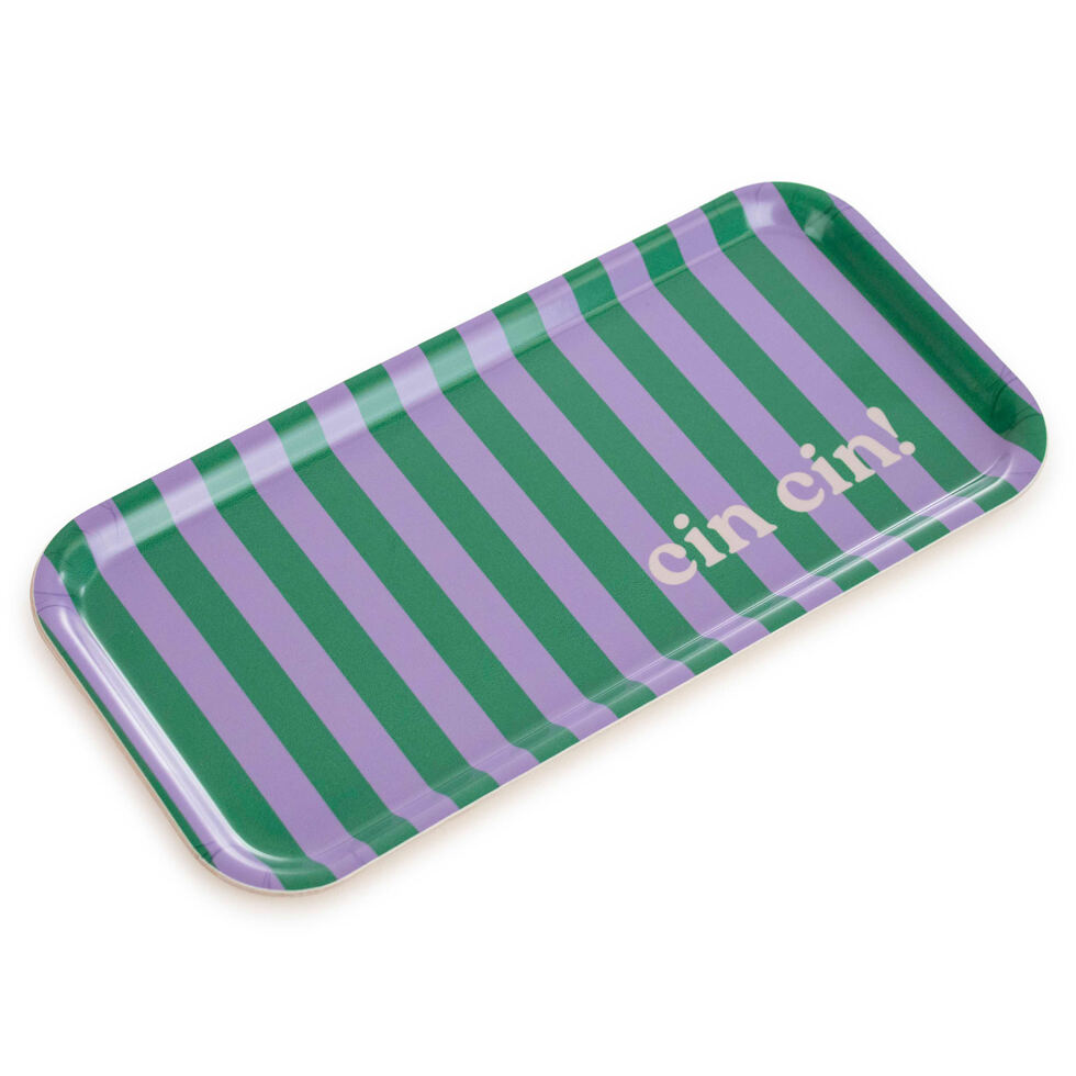 Serviertablett - cin cin!
27 x 13cm Serviertablett - cin cin!
27 x 13cm