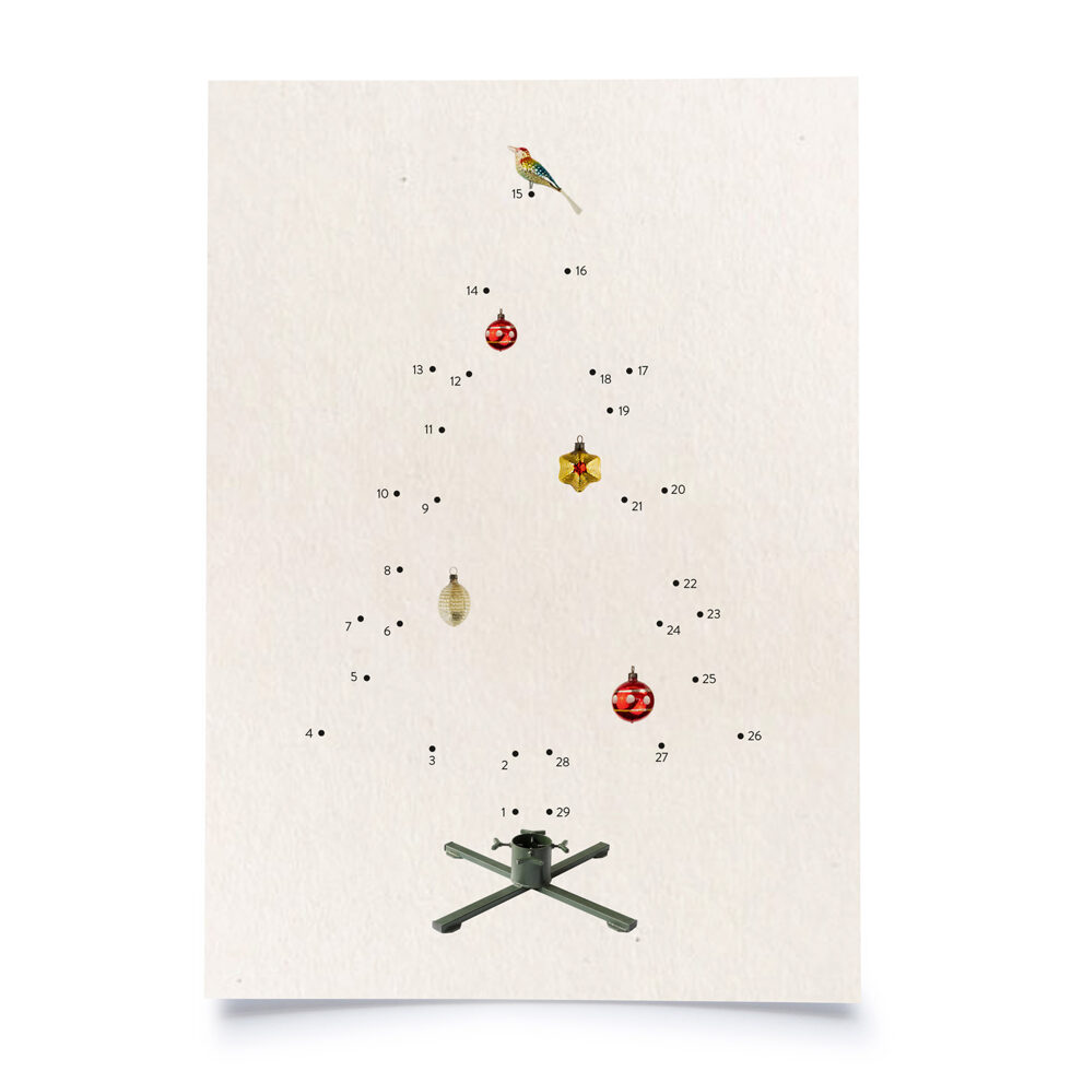 Postkarte 
Christbaum 
