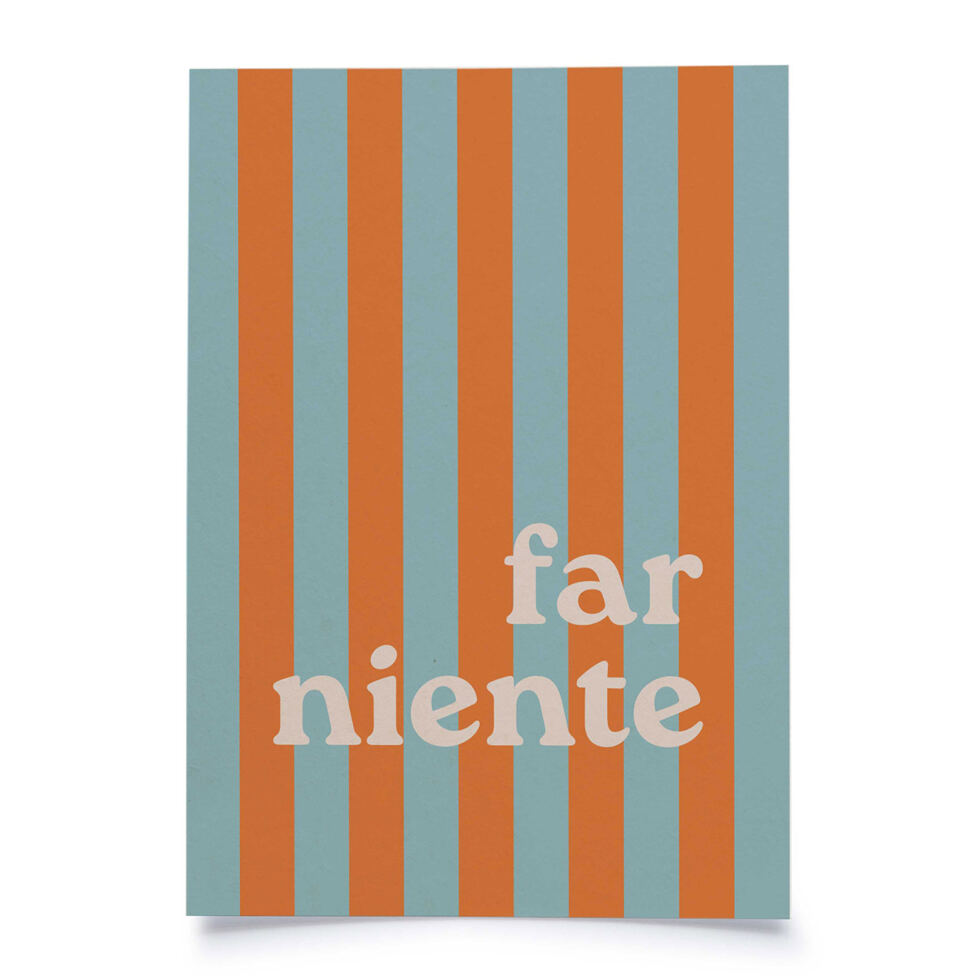 Postcard - far niente Postcard - far niente