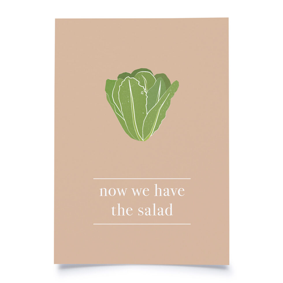 Postkarte D`English
Salad Postkarte D`English
Salad