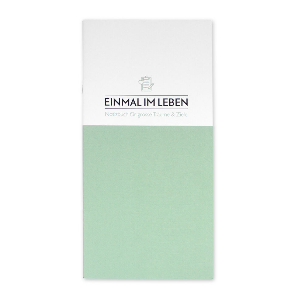 Booklet "Einmal im Leben" 