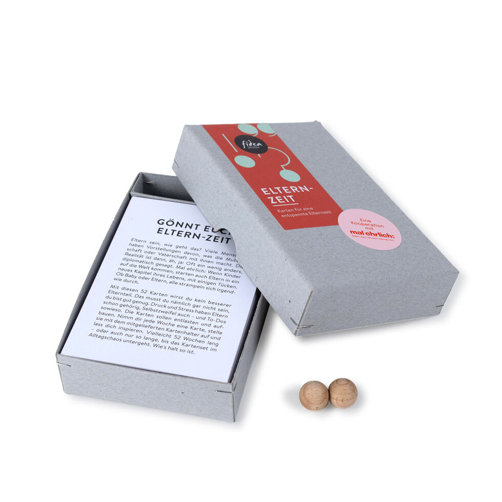 Kartenbox Eltern-Zeit
52 Karten 