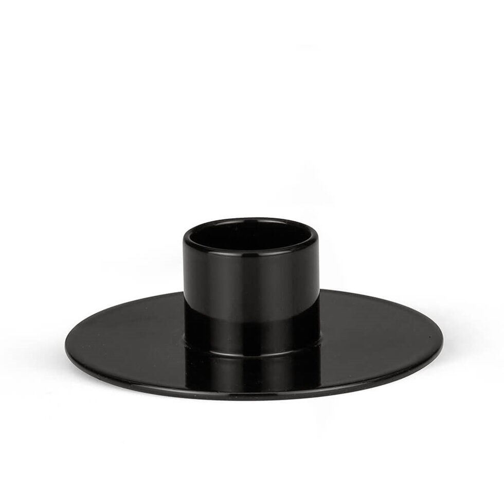 Bougeoir noir 