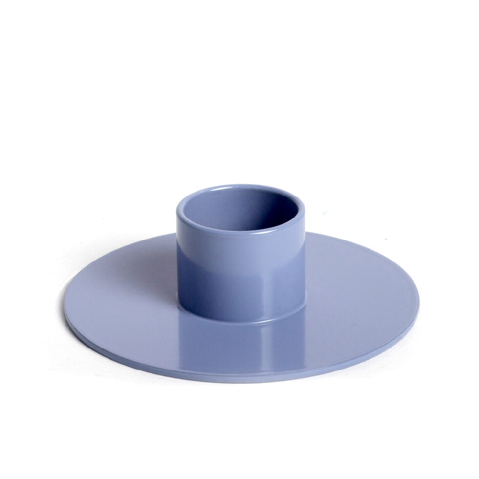 Candlestick gray blue Candlestick gray blue