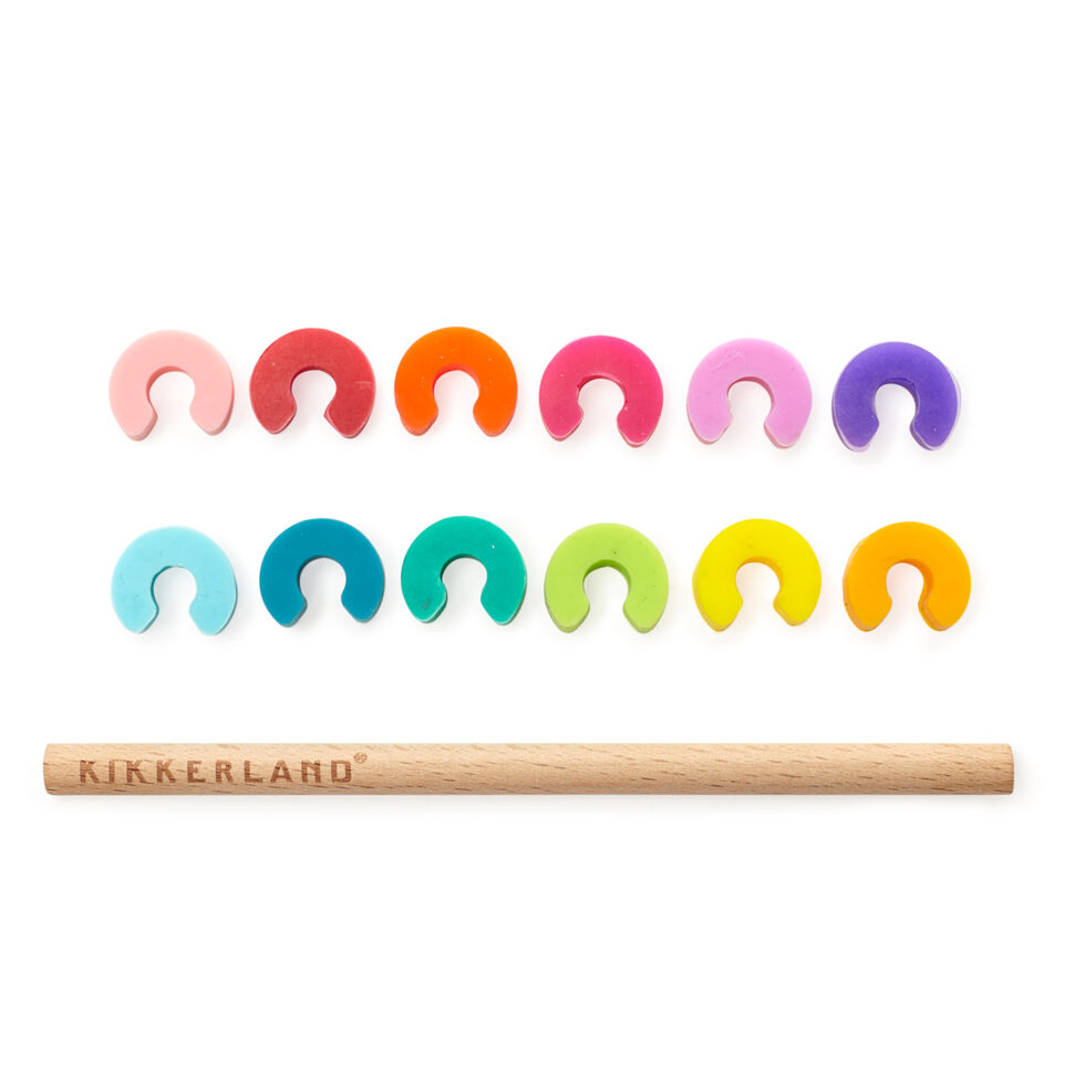 Glasmarkers Rainbow
12 Stück 