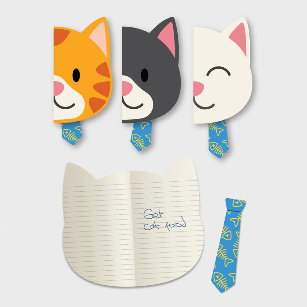 Notizbuch Katze
3er Set 