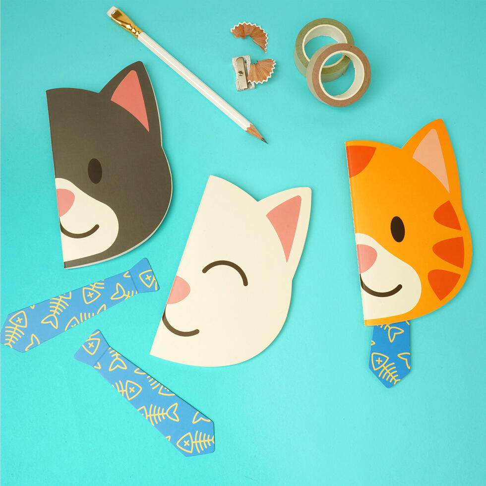 Notizbuch Katze
3er Set 