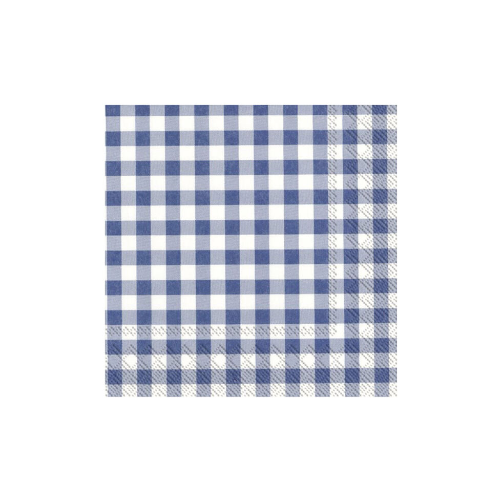 Papierservietten
Karo dunkelblau Papierservietten
Karo dunkelblau