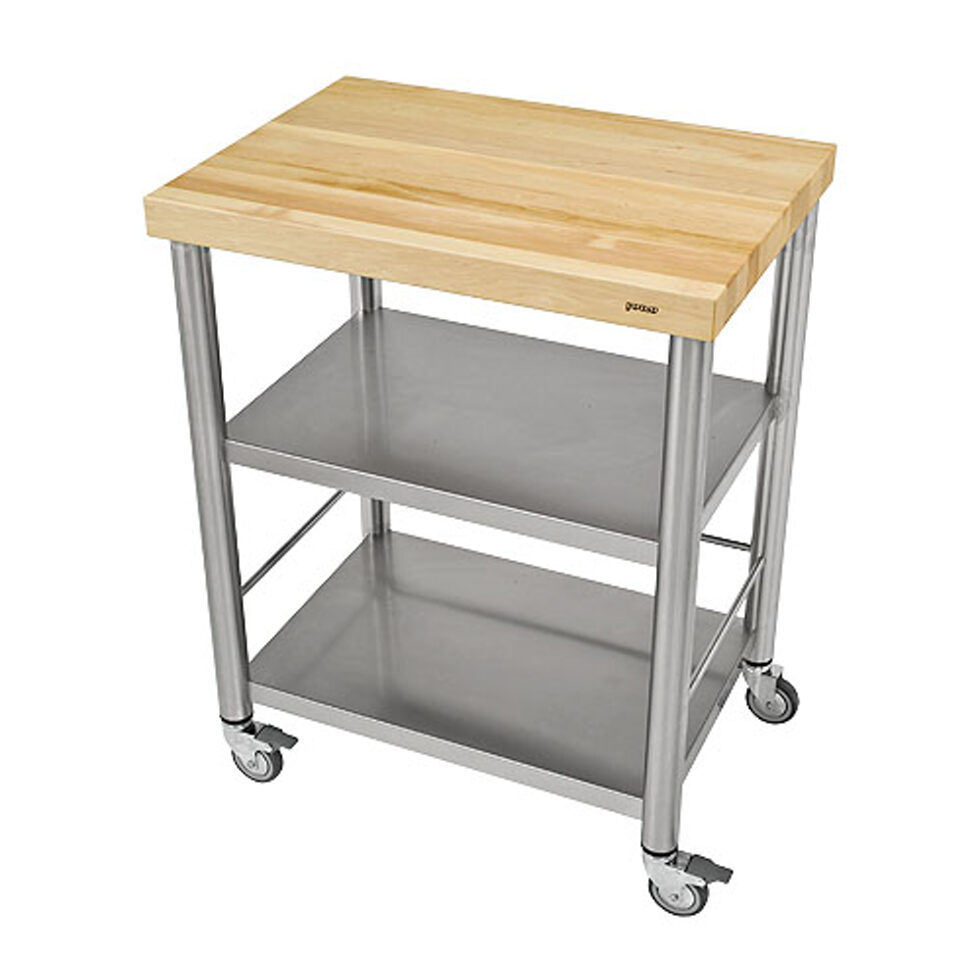 Kitchen trolley white beech longitudinal wood50 x 70 Kitchen trolley white beech longitudinal wood50 x 70