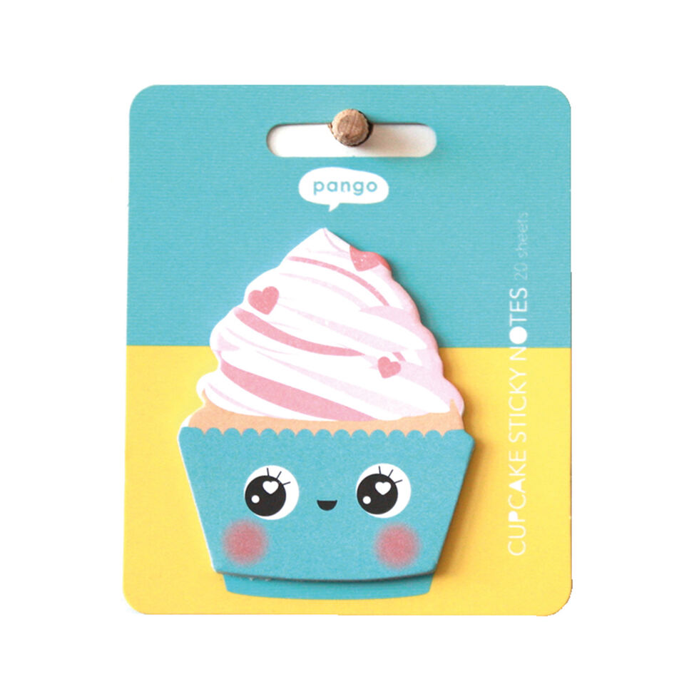 Postit Cupcake bleu 