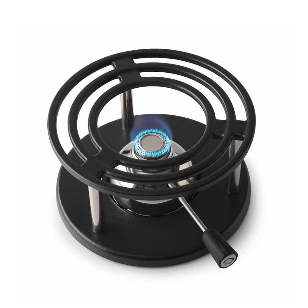 Rechaud black Cast
inkl. Sicherheitsgasbrenner 