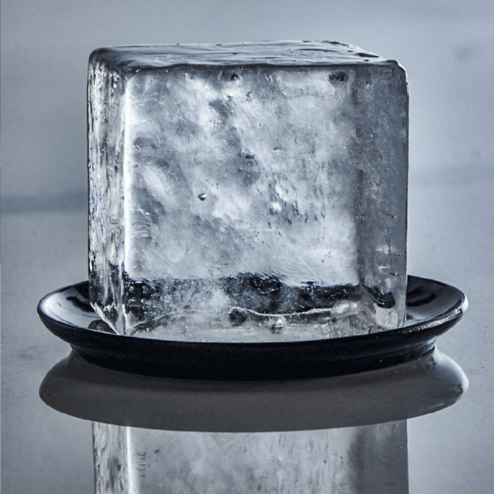 Eiswürfel Form 
5x5 cm 