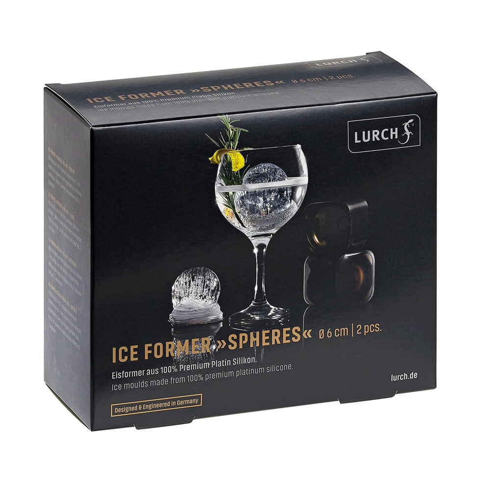 Eiswürfel 2er Set
6 cm Kugel 
