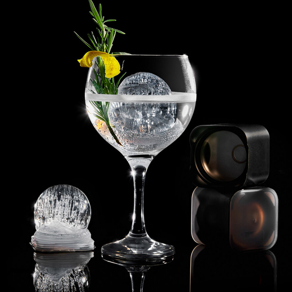Eiswürfel 2er Set
6 cm Kugel 