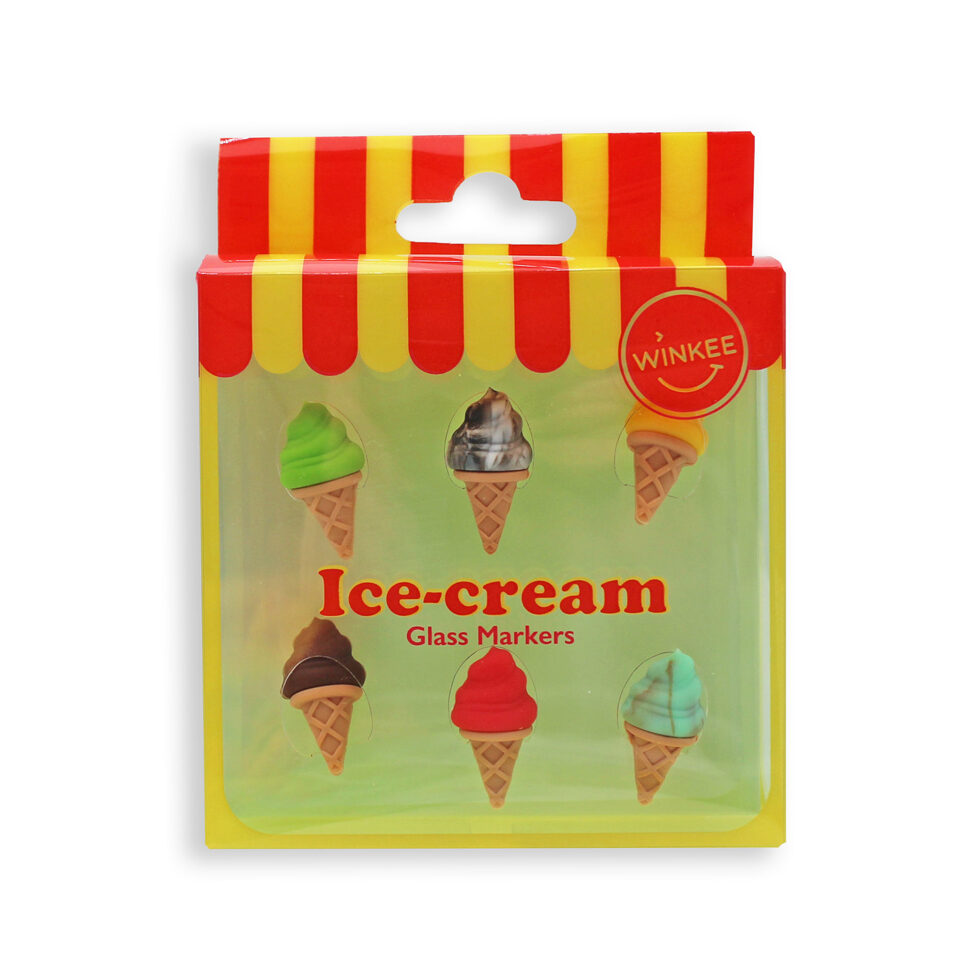 Glasmarker Eiscreme Glasmarker Eiscreme
